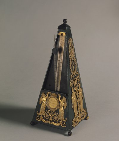 ピラミッド型メトロノーム、1815年（塗装鉄、ブロンズ塗装） 作： Johann Nepomuk Maelzel or Malzel